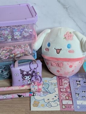 Sanrio Cinnamoroll Plush & Storage Box